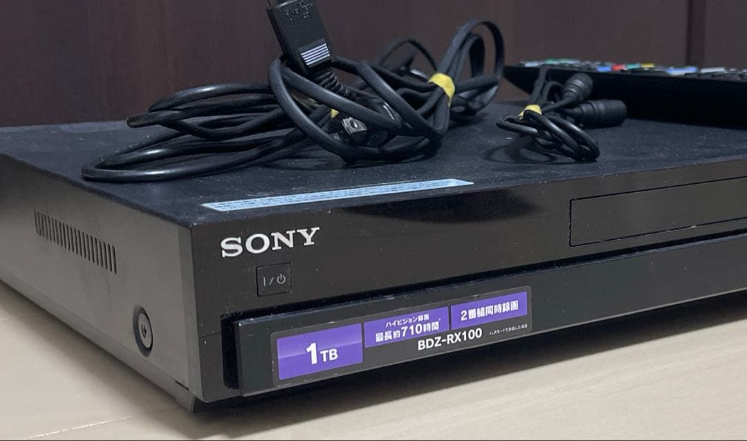 ★*★様 ソニー 1TBHDD内蔵 ブルーレイレコーダー BDZ-RX100