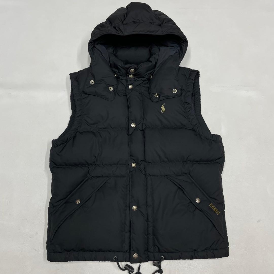 極美品 POLO RALPH LAUREN ラルフローレン ダウンベスト ポニー