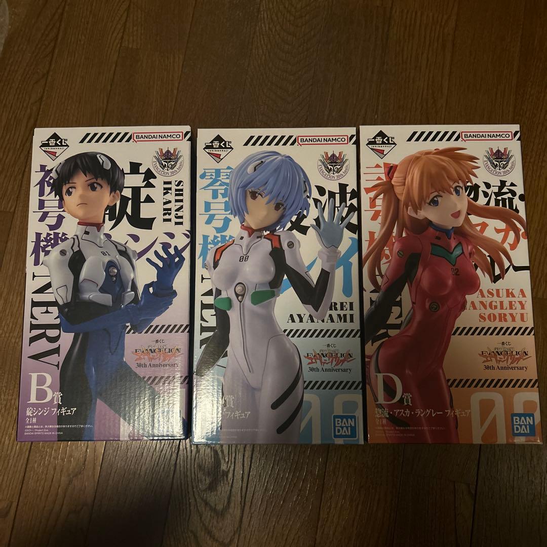 一番くじ エヴァンゲリオン B賞 Ｃ賞 D賞 セット