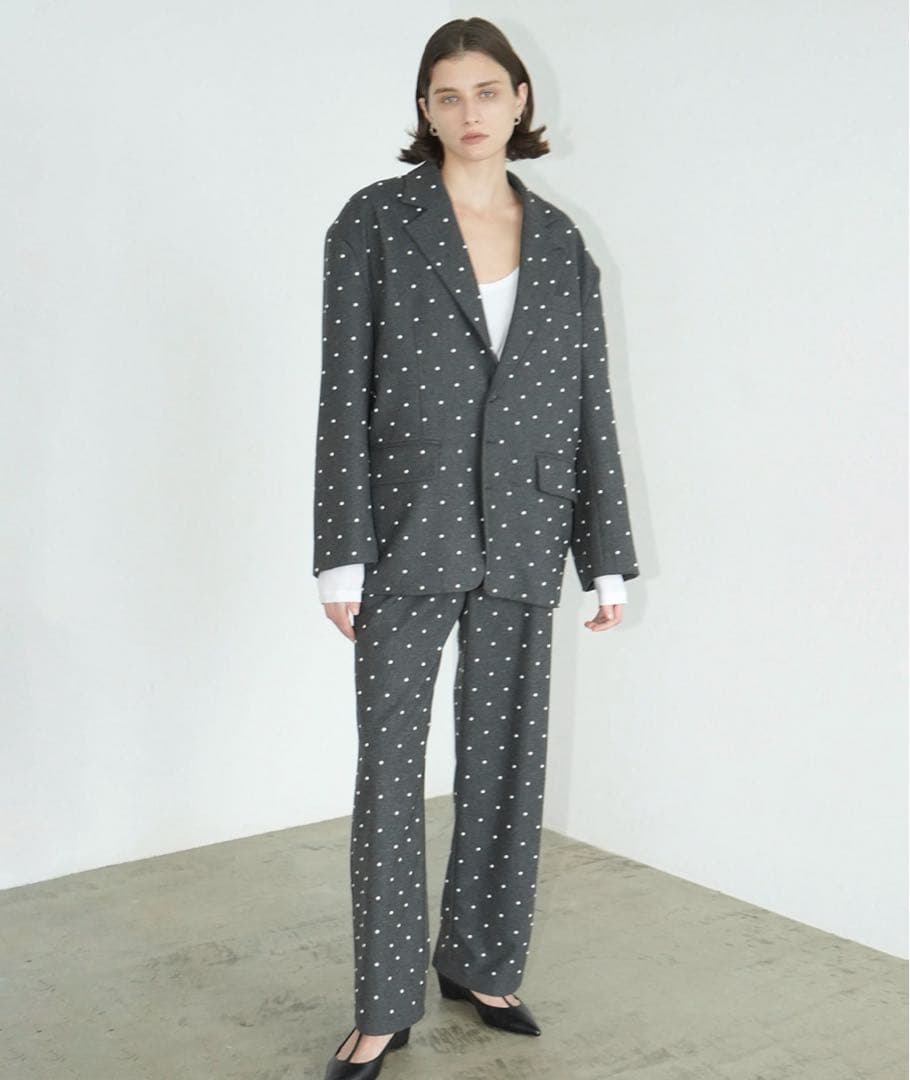 ジャケット・アウター CLANE PEARL DOT JACKET PEARL DOT PANTS 1