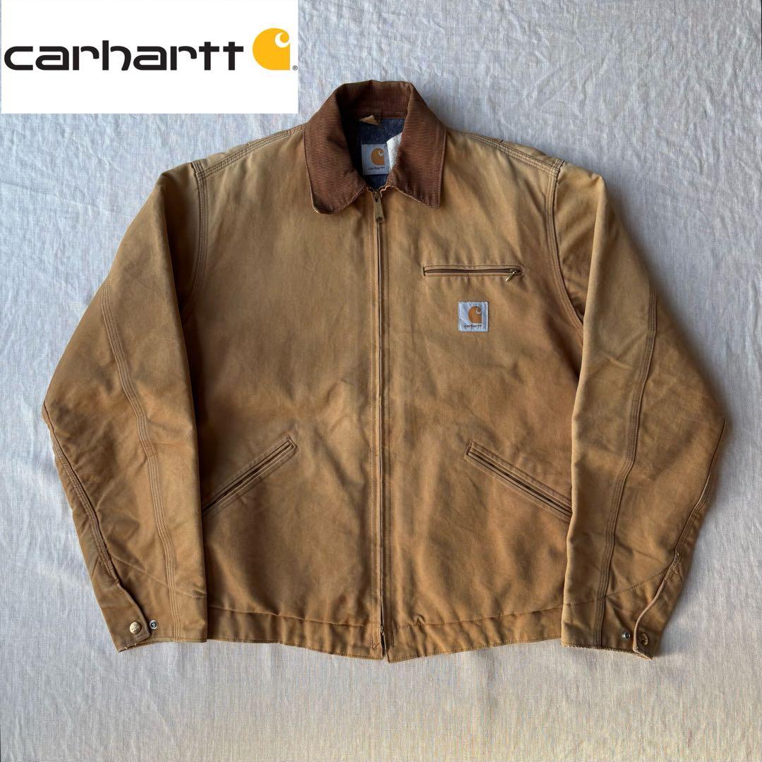 90’s Carhartt カーハート デトロイトジャケット ベージュ 40