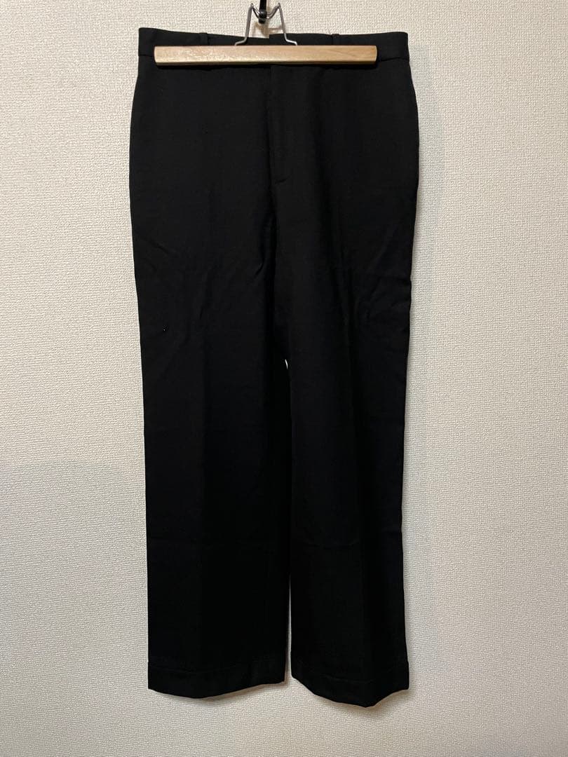 桃*郎様 CELINE セリーヌ ライトウールギャバジン ターンアップパンツ ス