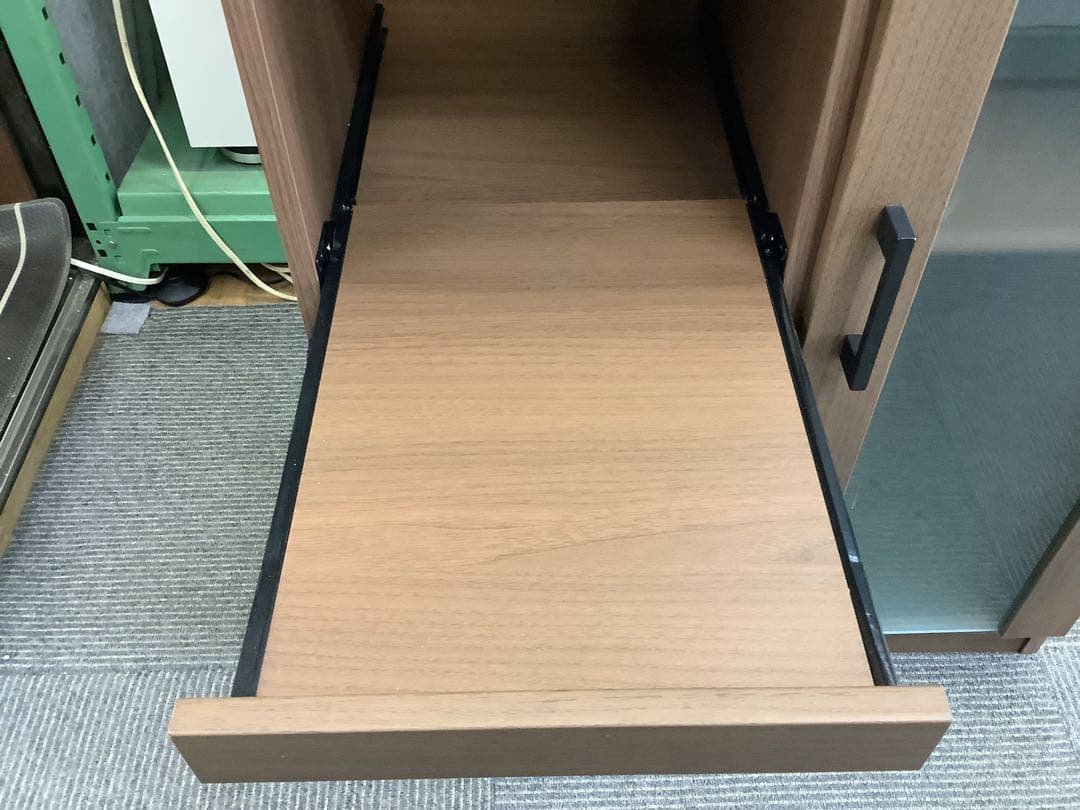 ニトリ　レンジ台(フォルムN RE9060G MBR）