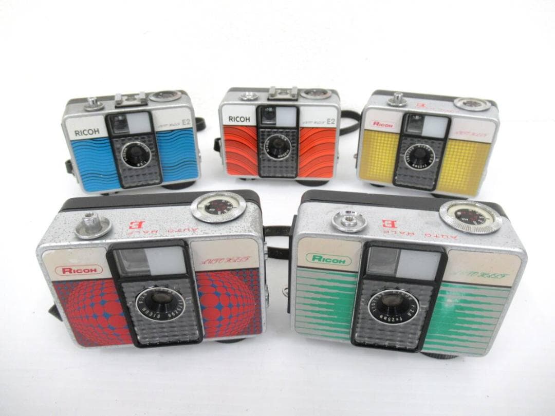 リコー オートハーフE　希少色5種 動作未確認