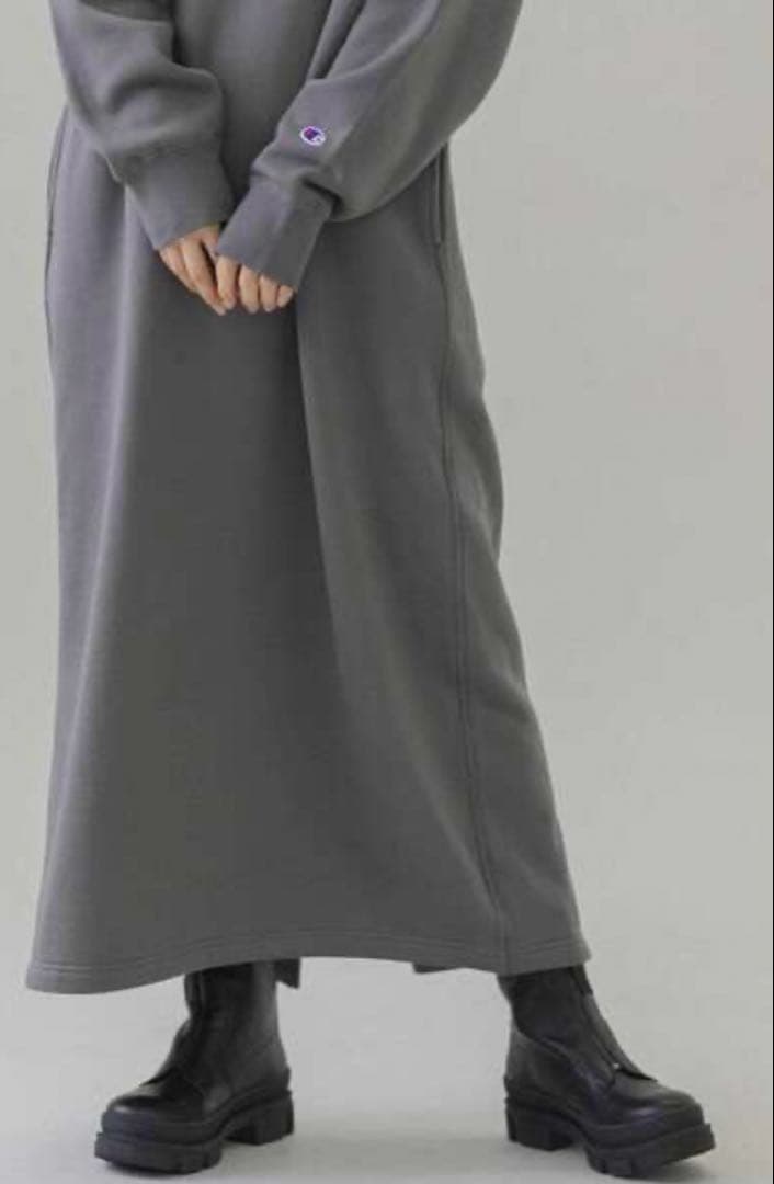 別注　Champion × Sonny Label　裏起毛スウェットワンピース