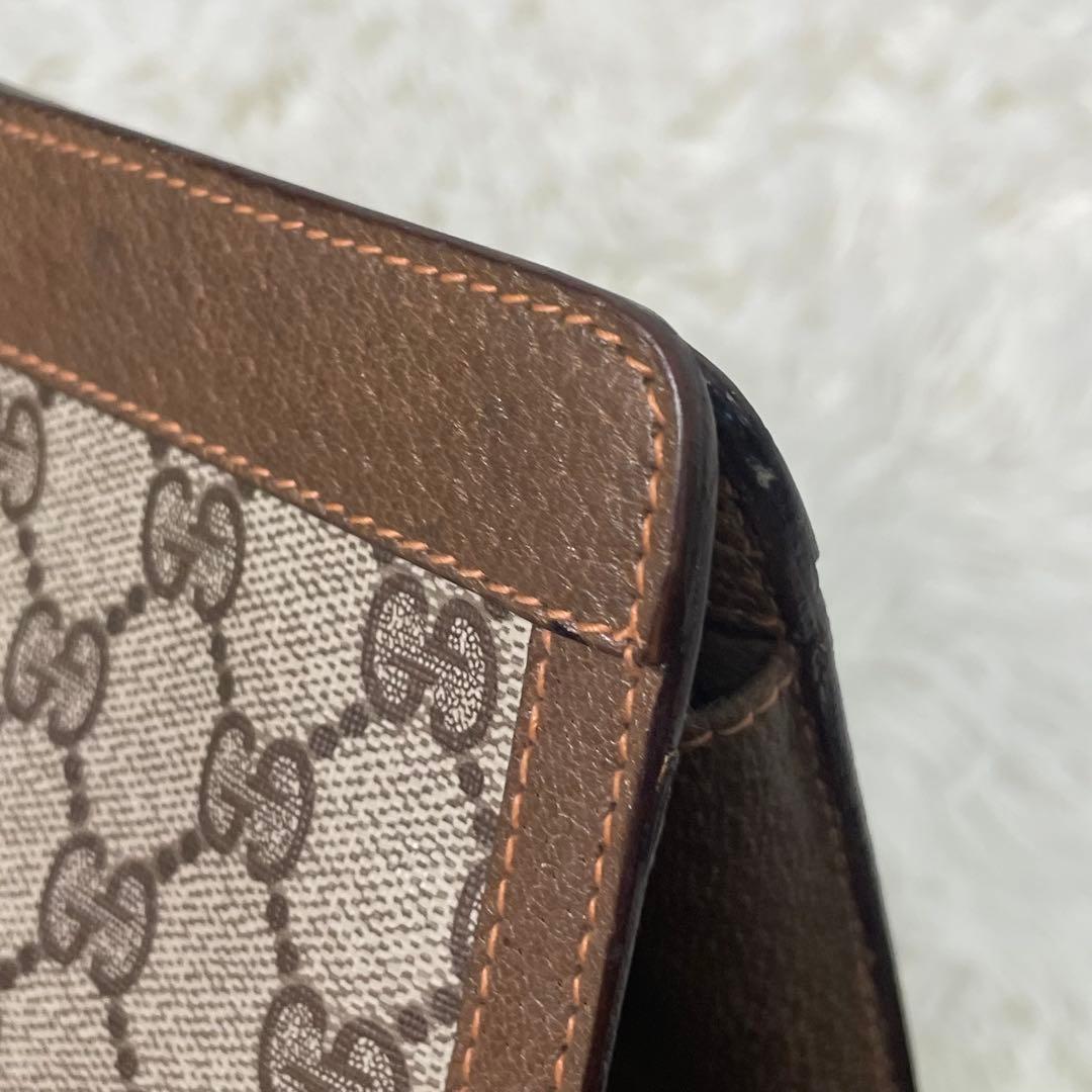 GUCCI グッチ オールドグッチ 89 01 033 クラッチバッグ GG