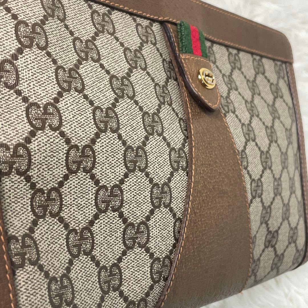 GUCCI グッチ オールドグッチ 89 01 033 クラッチバッグ GG