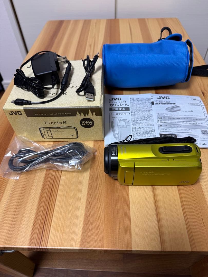 JVC ビデオカメラ Everio R 32GB GZ-R480-Y