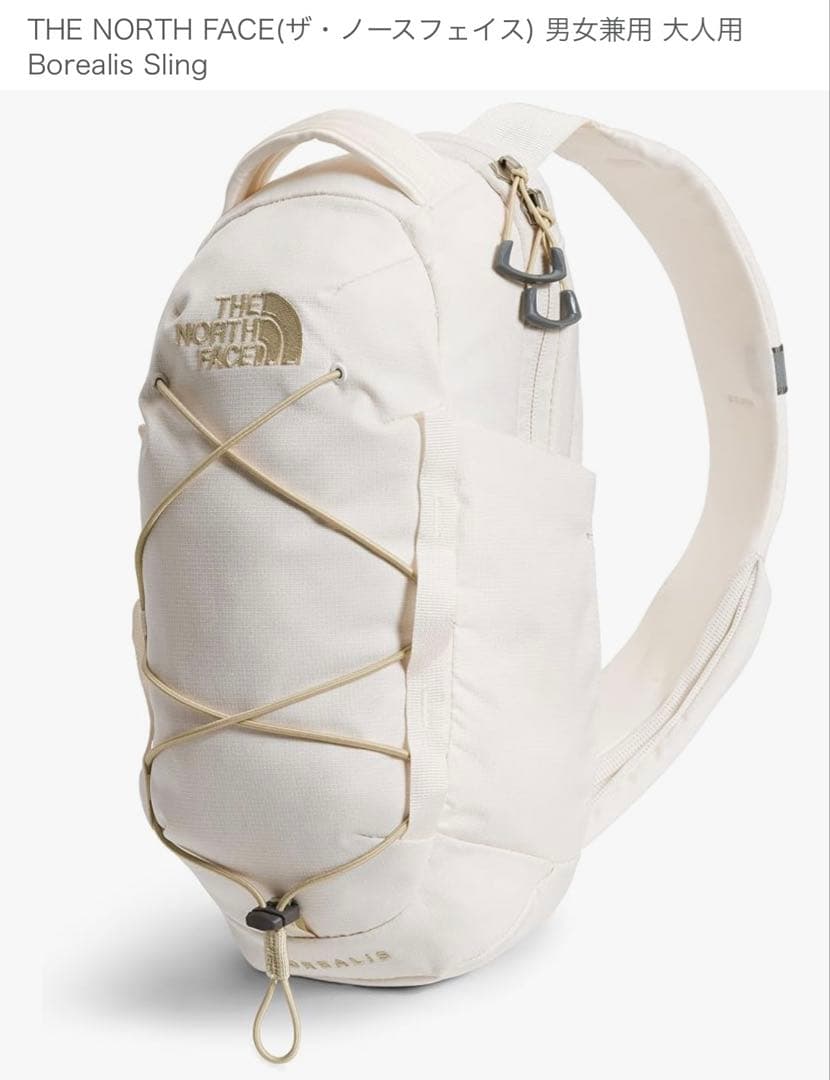 【未使用】ザ ノースフェイス ボディバッグ スリングバッグ　　 白