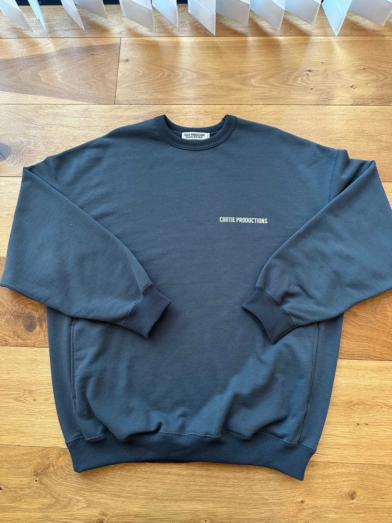 COOTIE PRODUCTIONS ダークグレー スウェット L