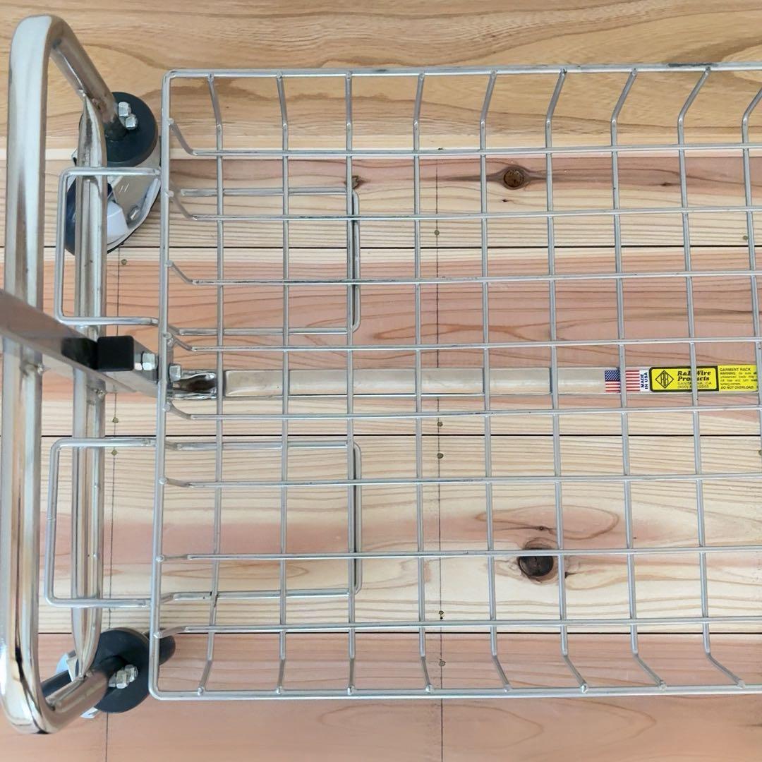 PFS 36\" GARMENT RAC ハンガーラック バスケット付 PFS
