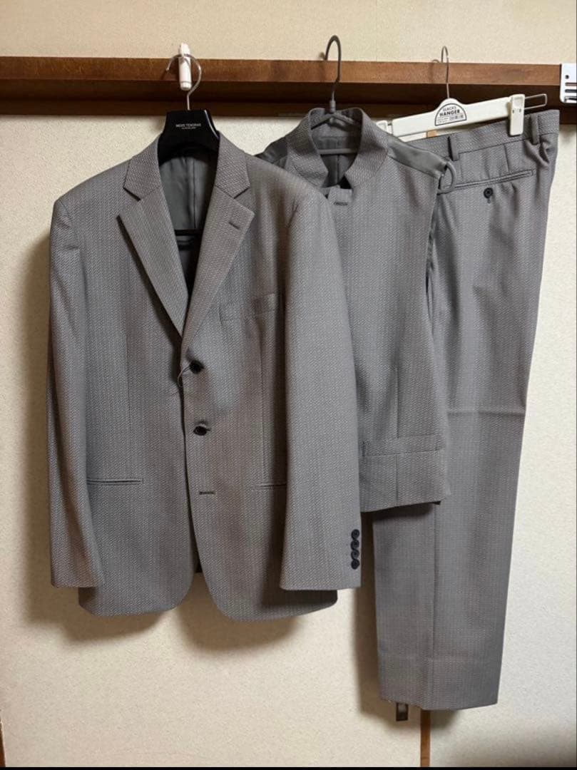 【新品未使用】MEN’S TENORAS 3BSスリーピーススーツ