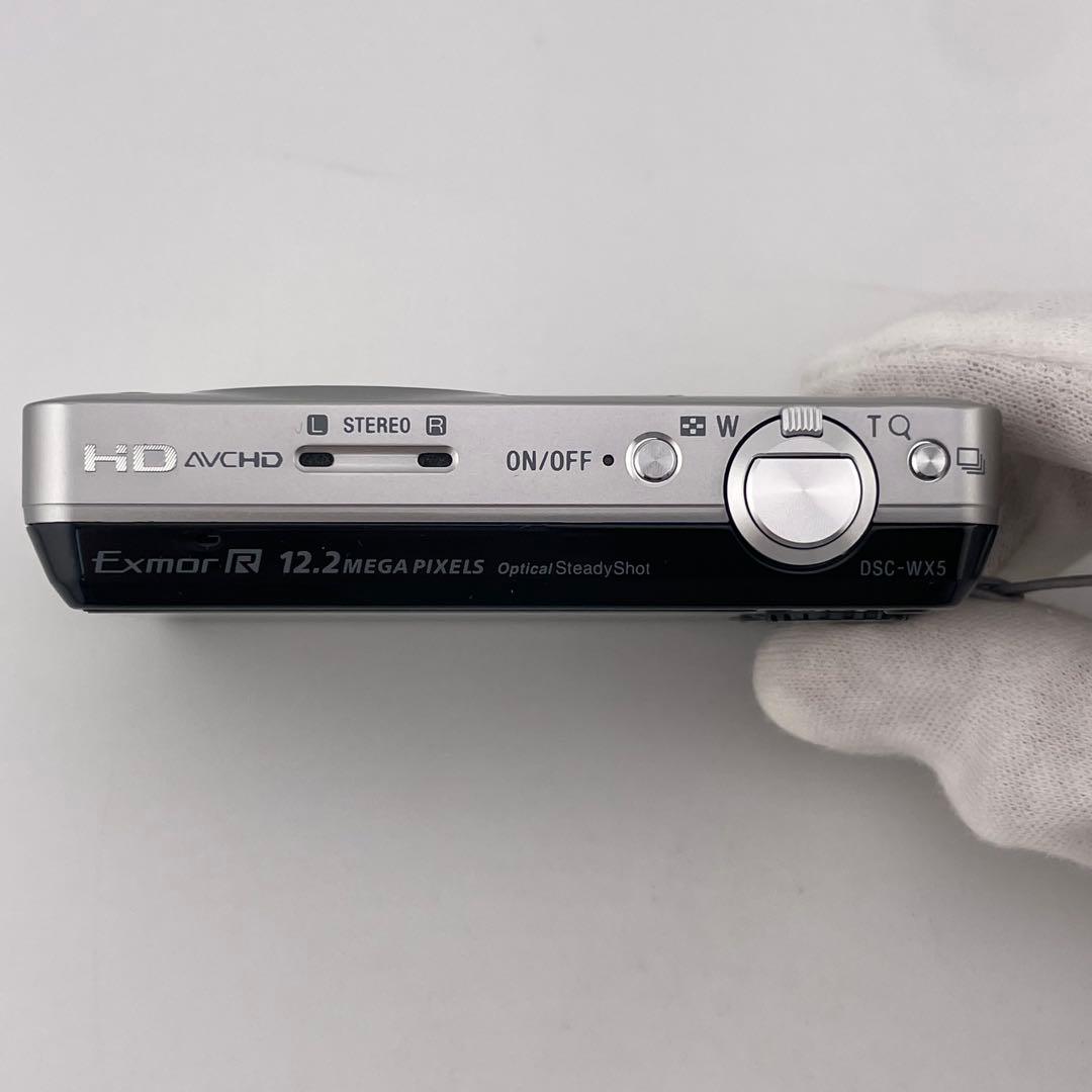 実写美⭕️美品【動作確認済】SONY Cyber−Shot WX DSC-WX5