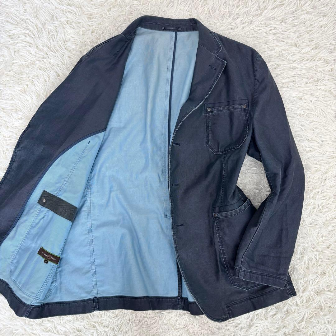 奇跡4L！！ジョセフアブード ヴィンテージ加工 テーラードジャケット