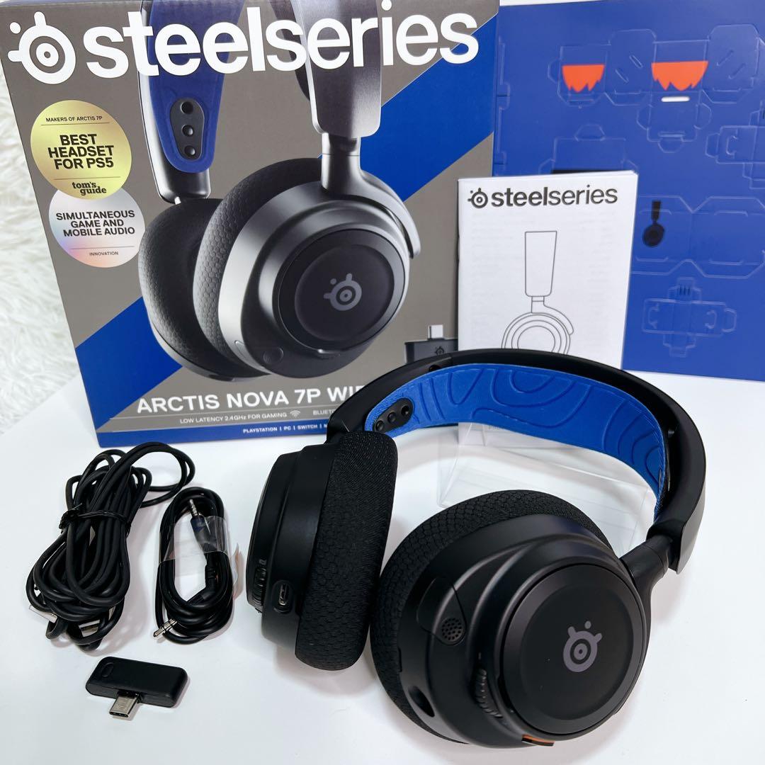 steelseries ARCTIS NOVA 7P WIRELESS 黒