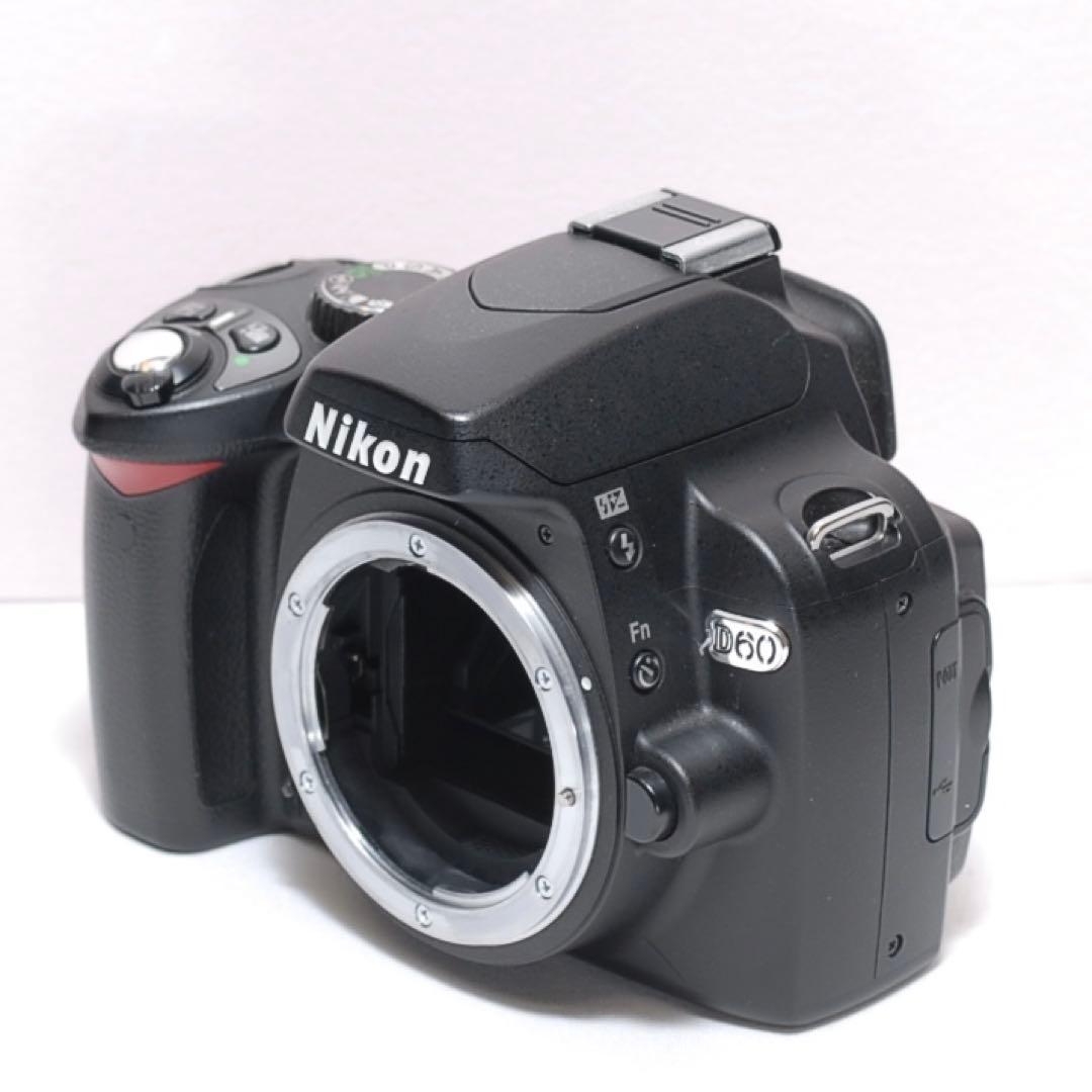 ✨お手軽に一眼レフを始めよう✨Nikon D60✨ シングルレンズ✨簡単操作✨
