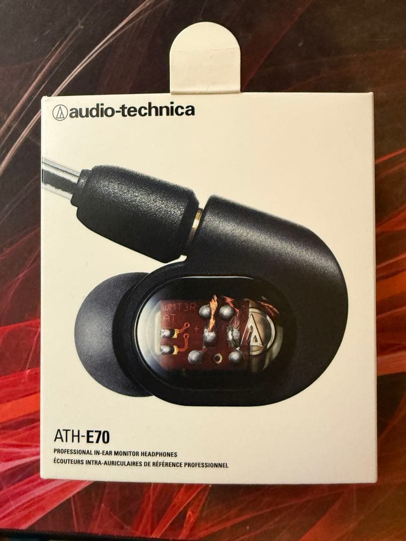 audio-technica ATH-E70 イヤフォン