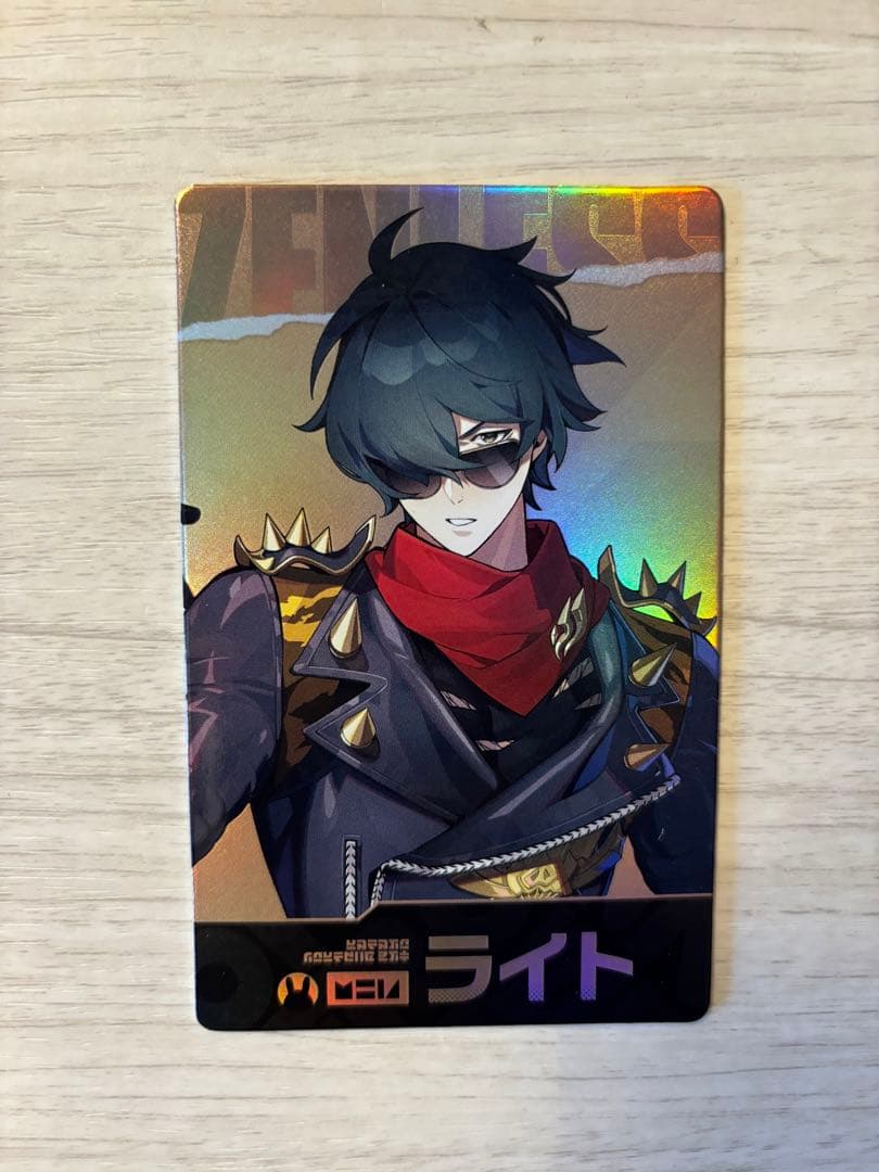 ゼンゼロHUB2025 特典 キャラクターホログラムカード ライト ②