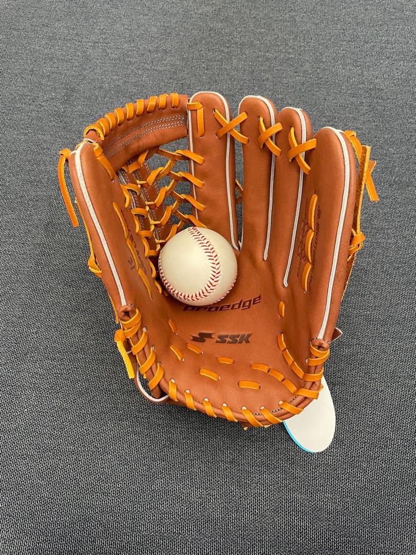 プロエッジ　野球 硬式グローブ 一般用　大人　右投げ　グラブ　外野手　SSK