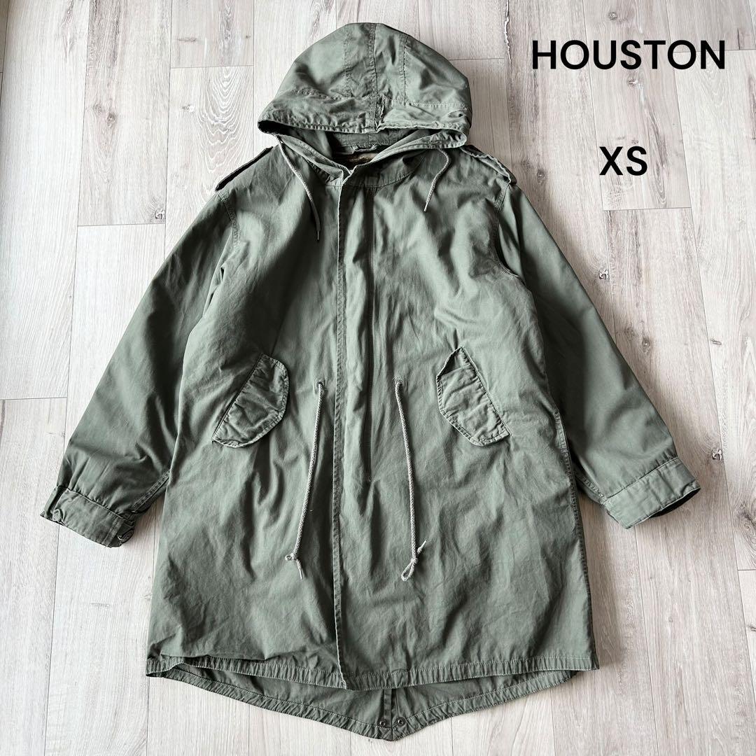 HOUSTON ヒューストン M51 モッズコート 青島コート XS オリーブ