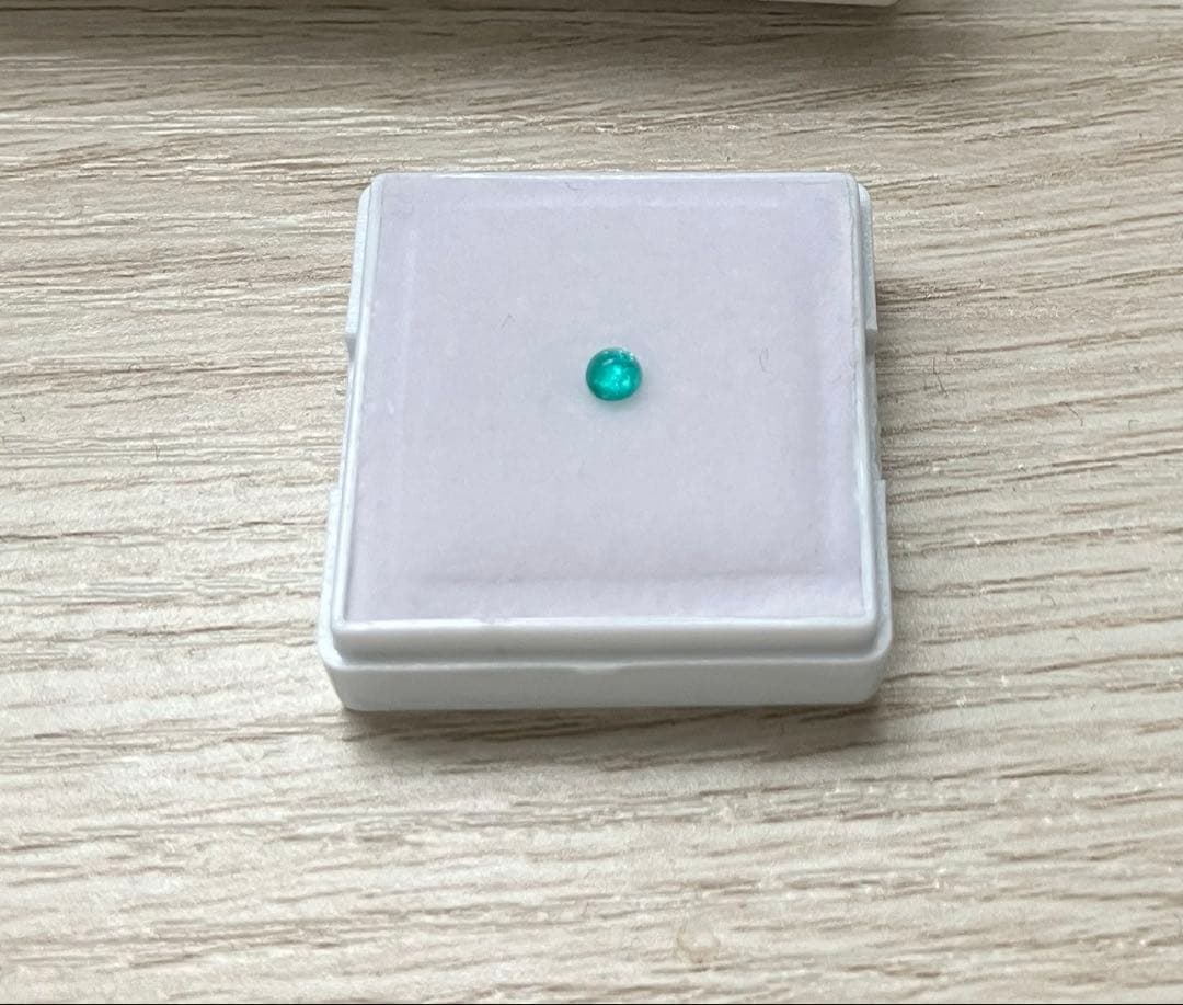 な*の様 パライバトルマリン ルース カボション 0.159ct 日宝協ソーティ