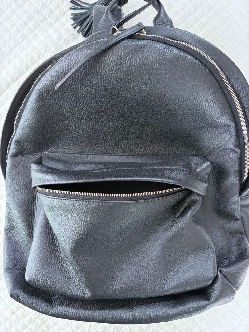 【トッキー 】ACATEアカーテ　レザーバックパック　黒（ブラック）