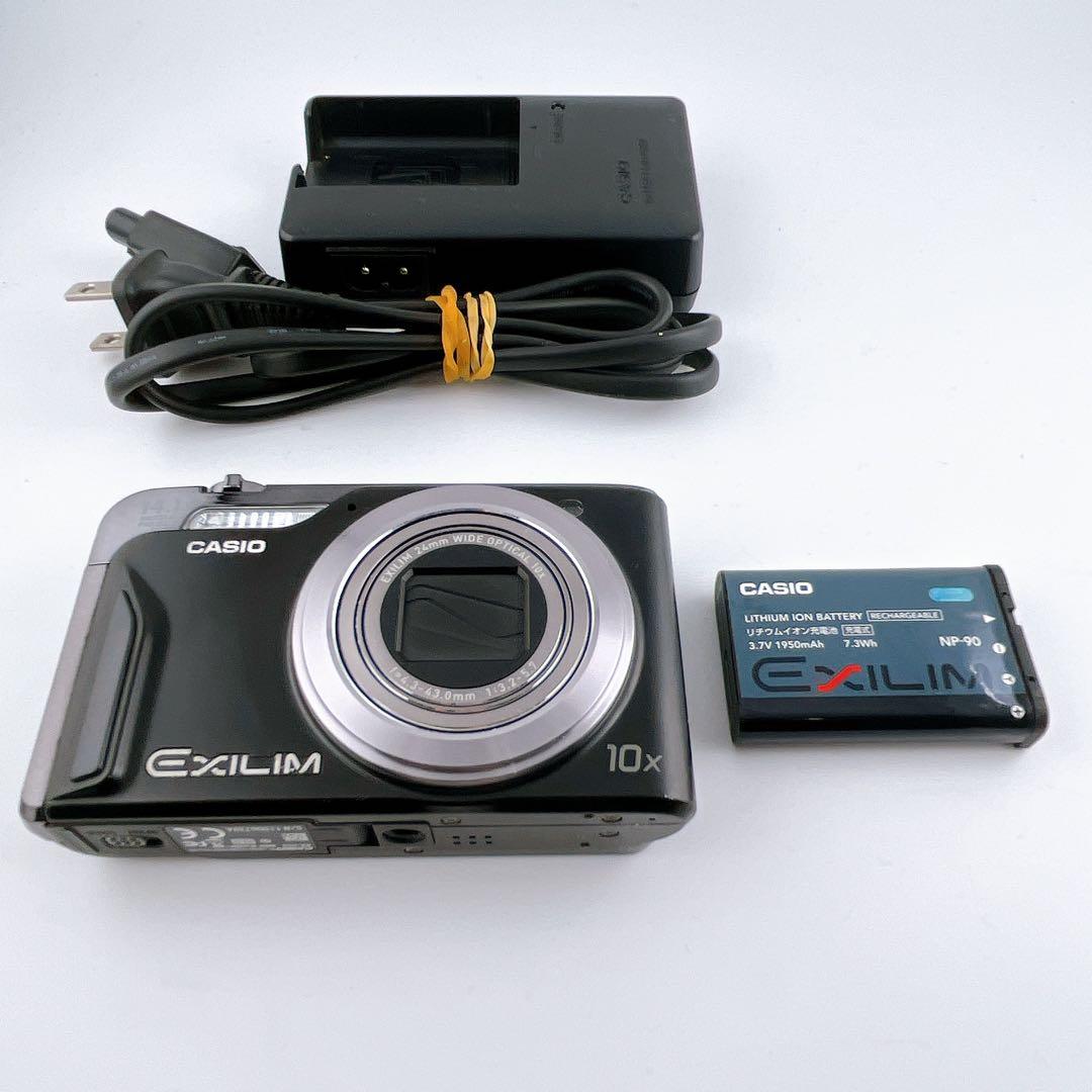 CASIO エクシリム　EX-H15 充電器　ブラック　コンデジ　動作品