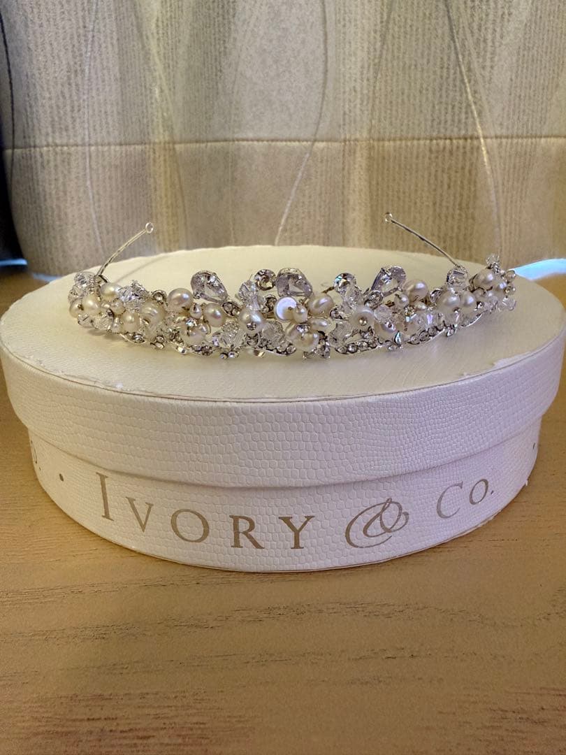 ※最終値下げ(少しであれば値下げ可)ivory&coティアラ Sherilyn