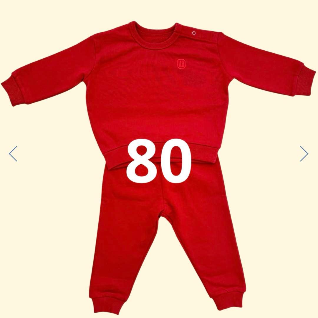 さ*ゆ様 House On The Hill Sweat Suit レッド　80