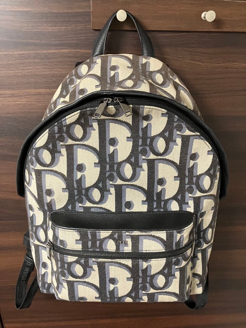 DIOR ディオール 24SS オブリーク ライダージャカード バックパック美品