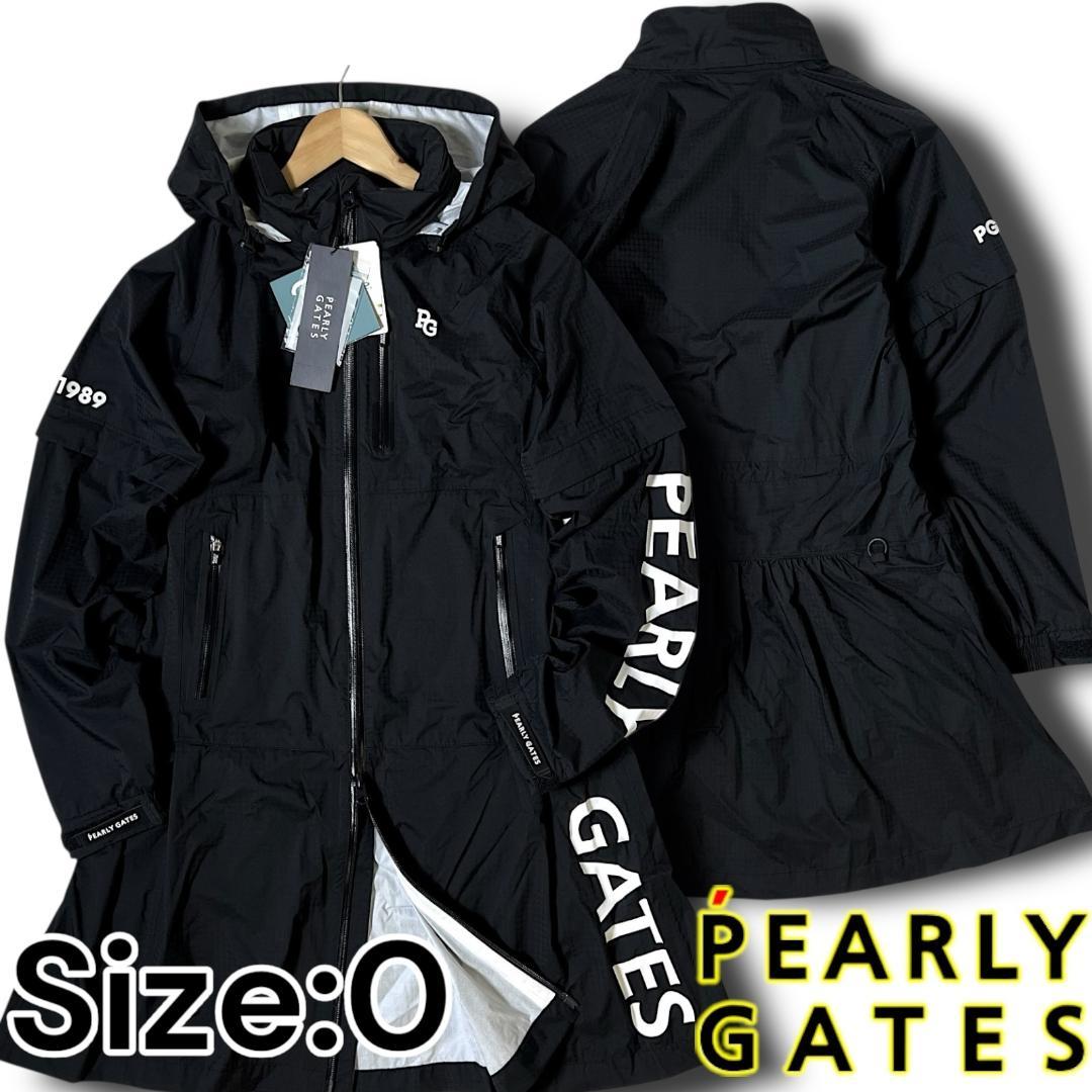 ブラック 定価4.6万 パーリーゲイツ レインジャケット ワンピース ブラック