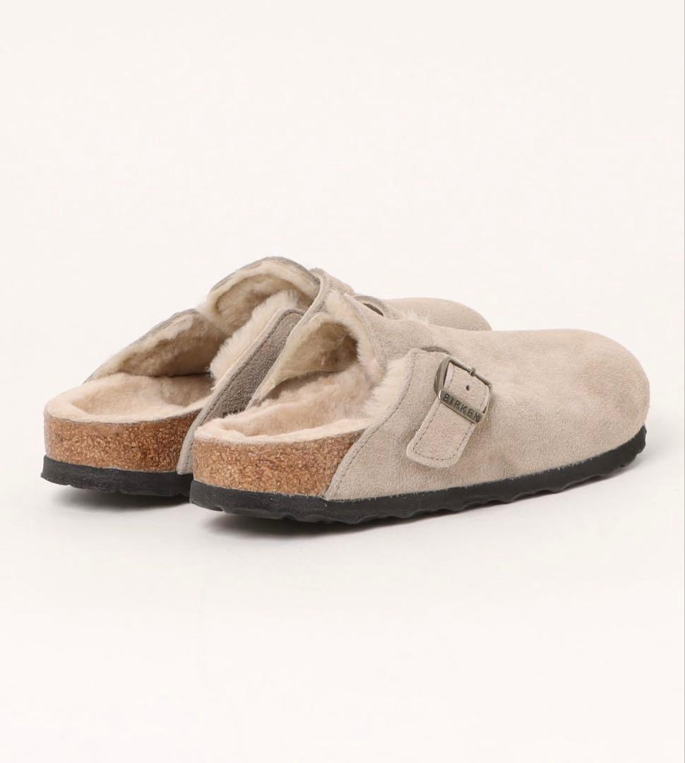 ビルケンシュトック ボストン　37 ベージュ