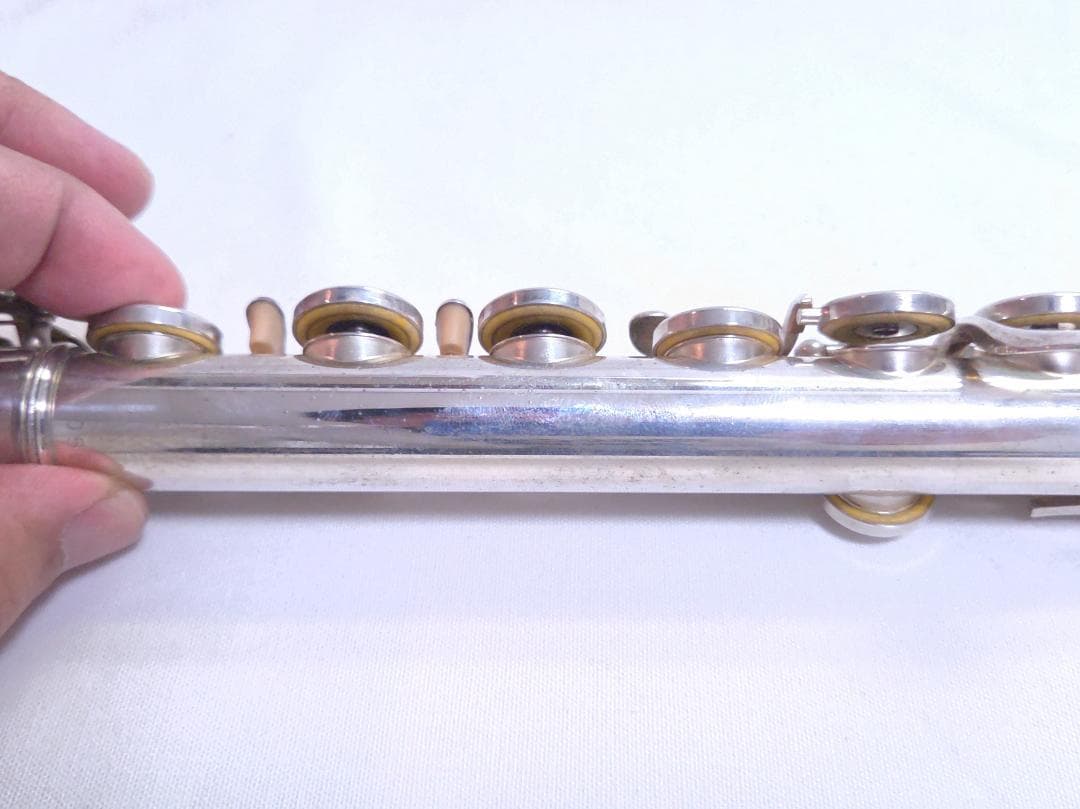 YAMAHA YFL-211S フルート 銀メッキ キー動作良好 #2423