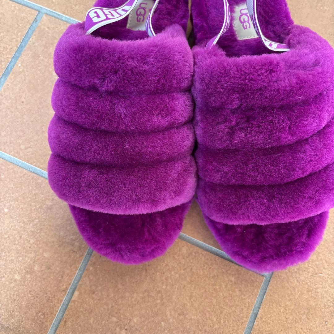 UGG パープル サンダル 39サイズ