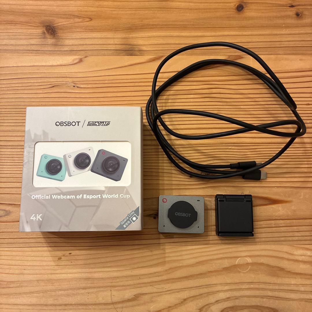 ま*く様 【4K】OBSBOT MEET 2 スペースグレー　Webカメラ