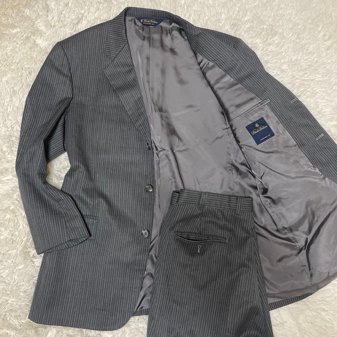 【美品】ブルックスブラザーズ セットアップ スーツ 上下 テーラード ジャケット