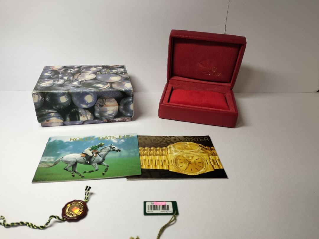 ROLEX DATEJUST内箱外箱 付属品セット