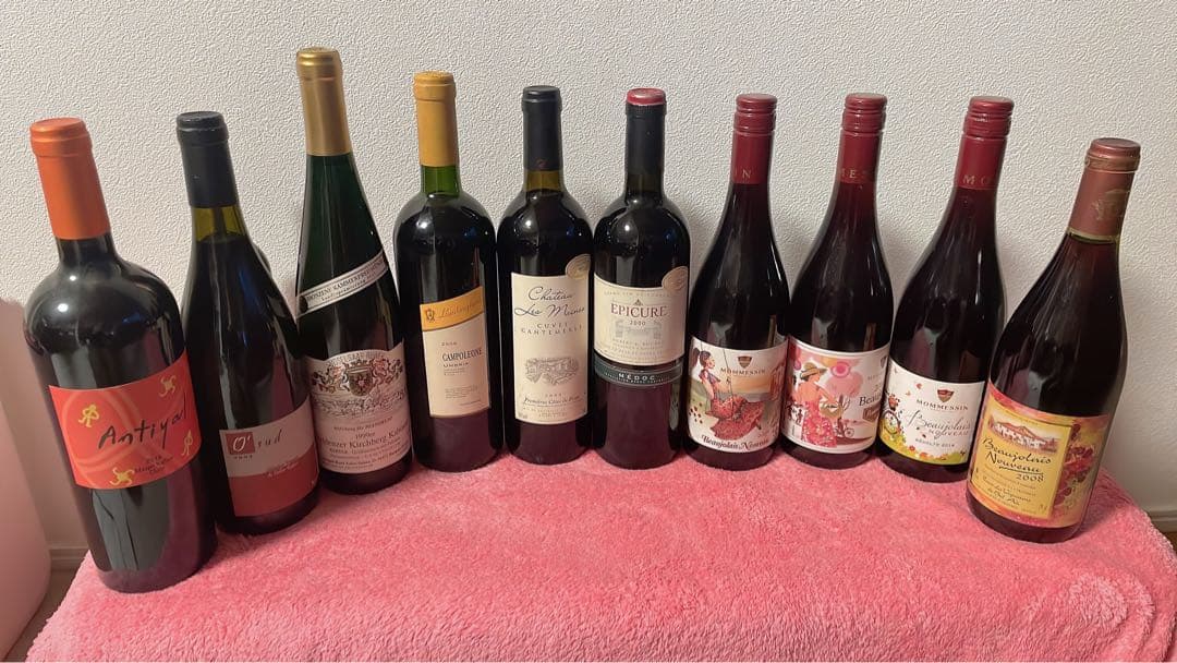 ワイン 10本セット おまけ付き★古酒 ボジョレー ボジョレ 果実酒 赤ワイン