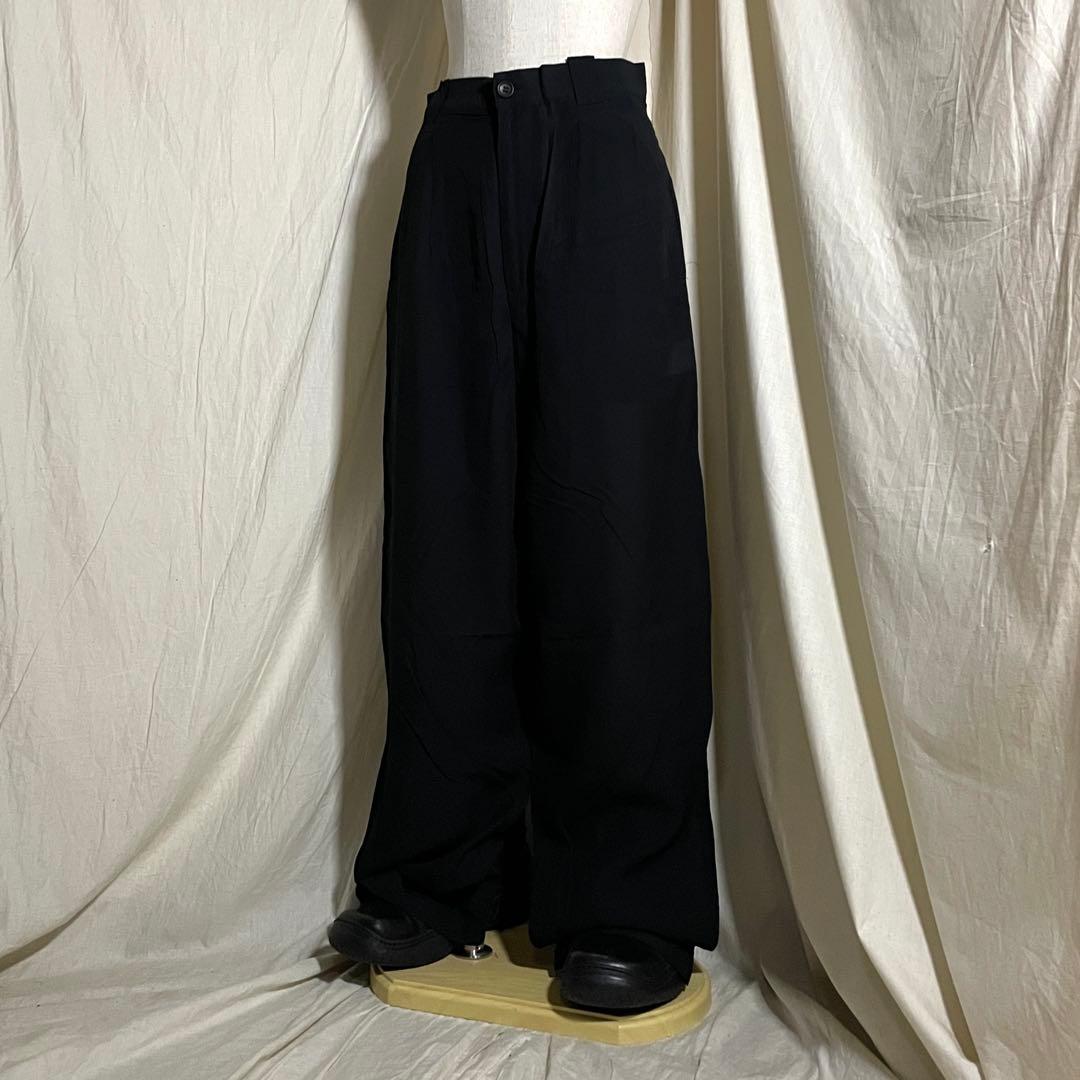 80s Y's Yohji yamamoto RAYON baggy スラックス