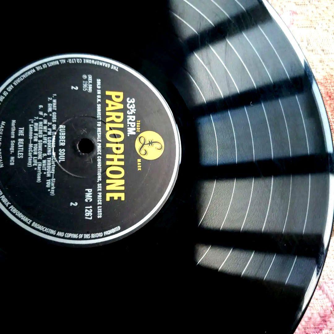 UK盤RUBBER SOUL THE BEATLES