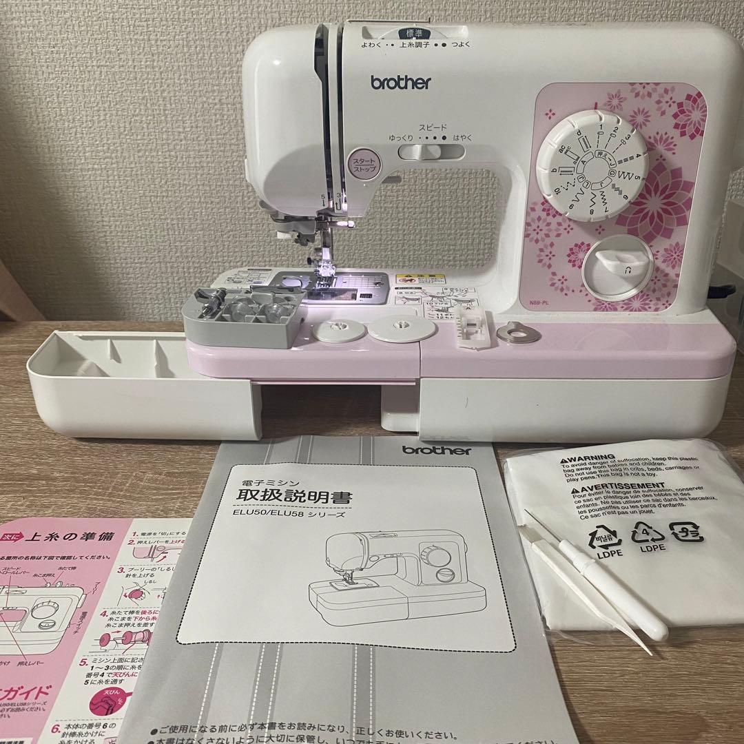 ジャンク品 brother 家庭用ミシン ELU5814