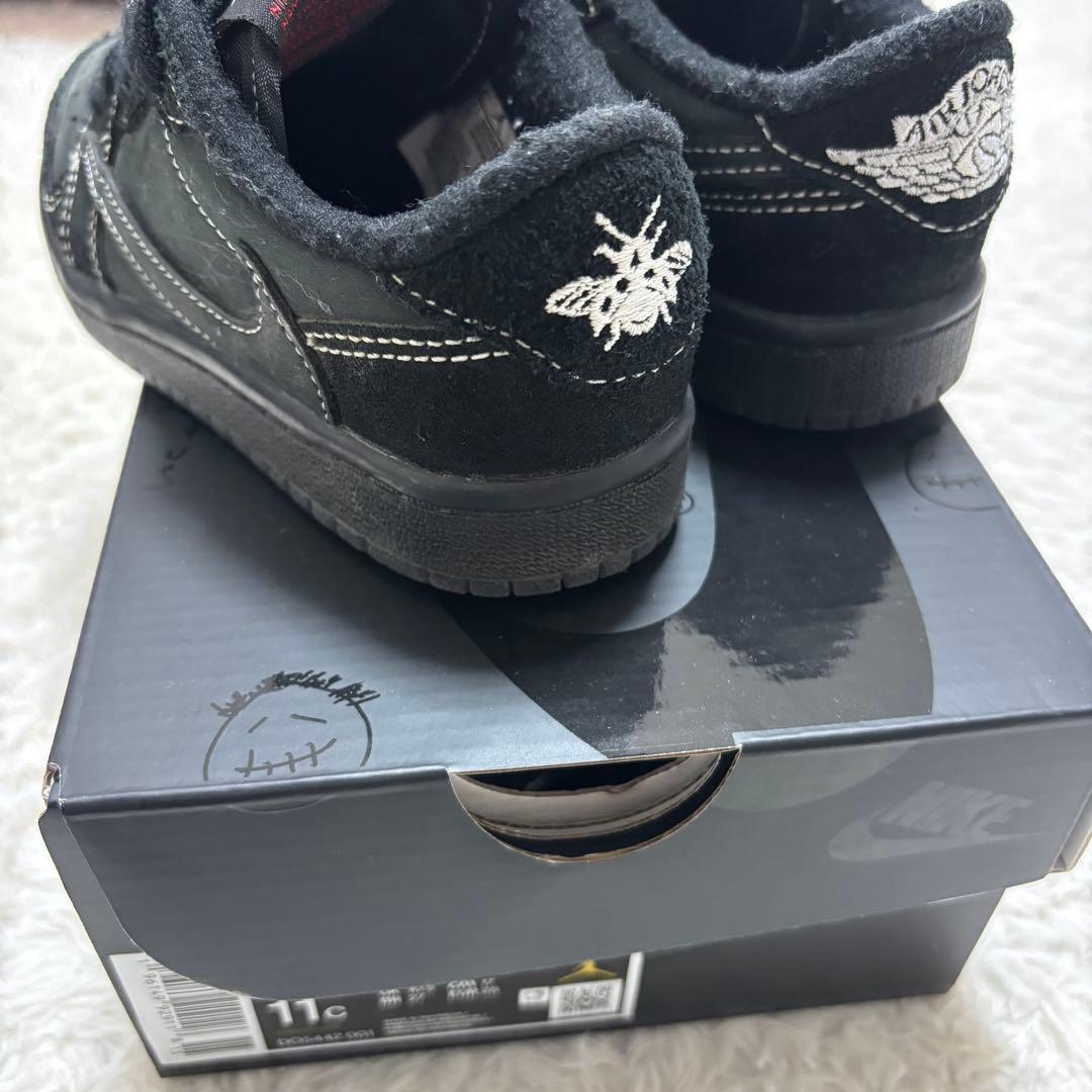 Travis Scott Air Jordan 1 Low ブラックファントム