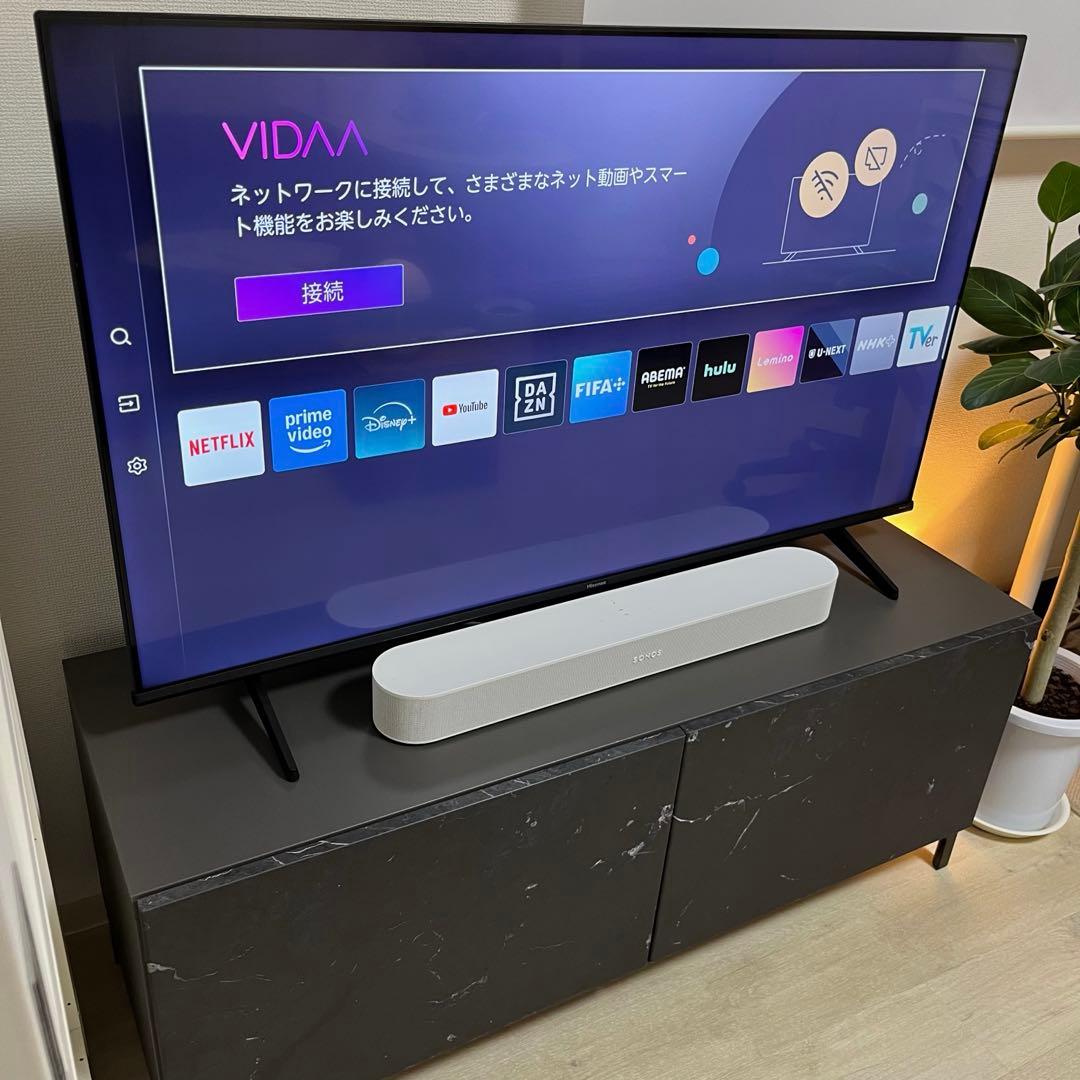 ハイセンス 50インチ 4K Wチューナー内蔵 50E6K 2023年モデル