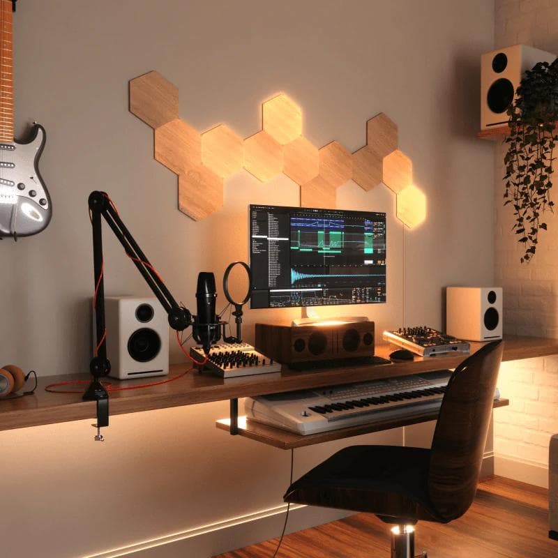 Elements Hexagons ウッドルック　ナノリーフ　バンドル１３パネル