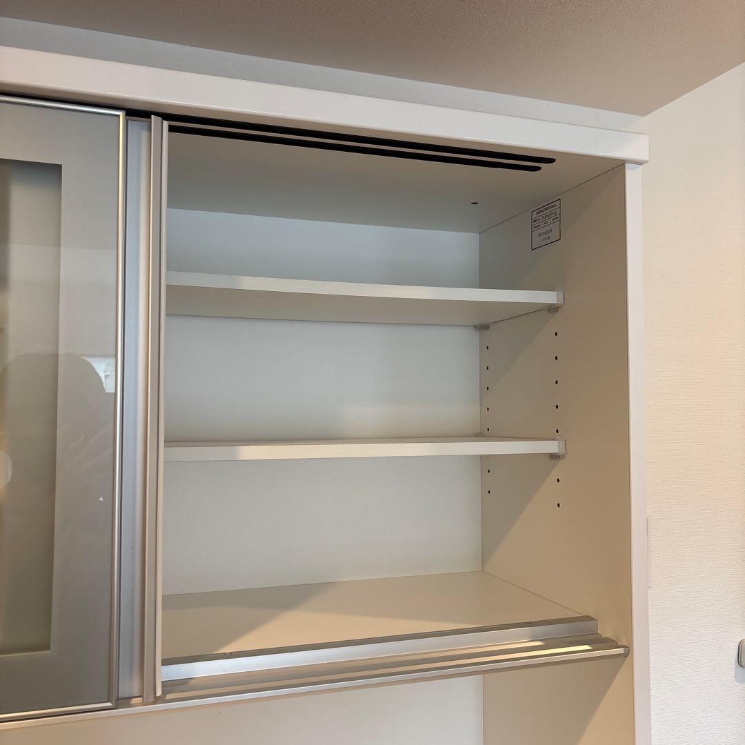 【送料込み】ニトリ キッチンボード レジューム W120 ホワイト