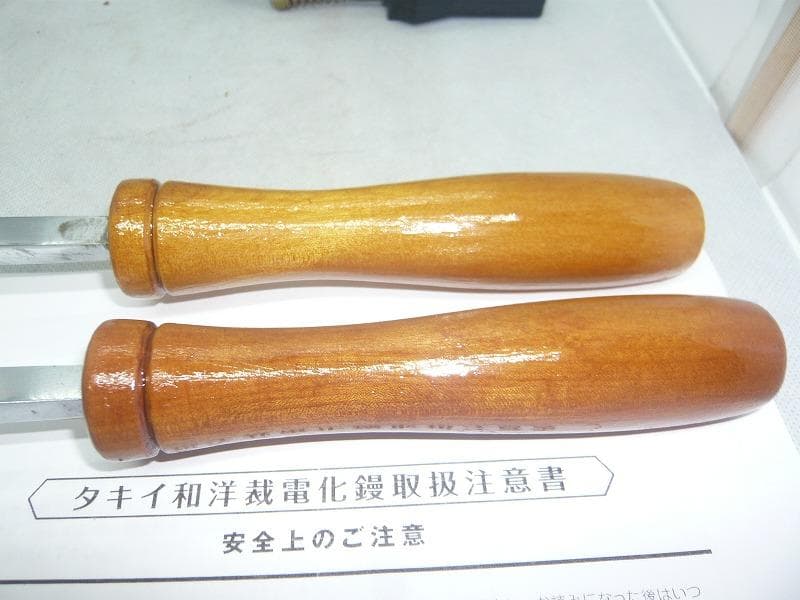 美品　タキイ　和裁電化鏝　和裁コテ　和裁こて　タキイ製　鏝２本付き
