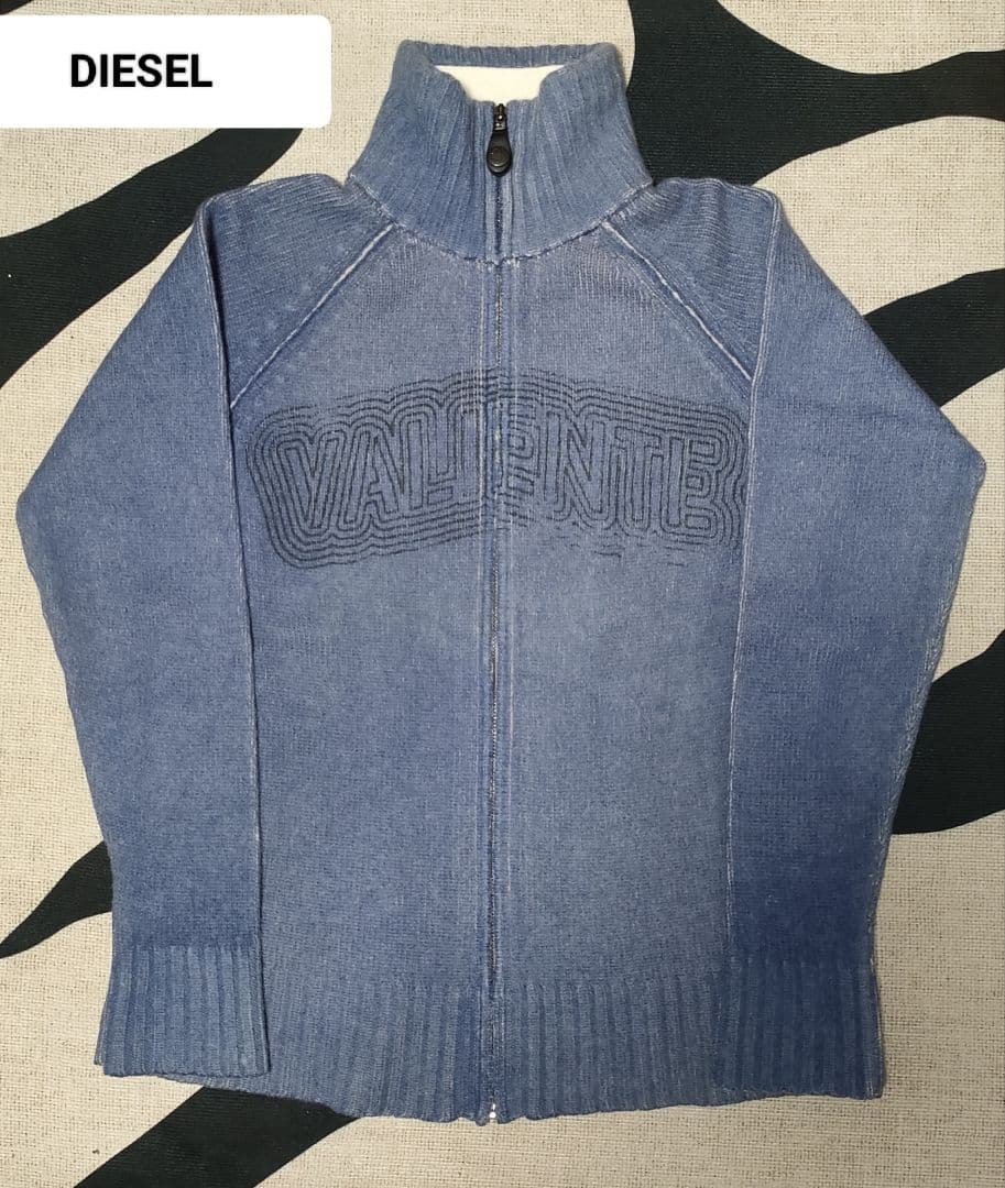 セール　DIESEL フルジップニット　ディーゼル