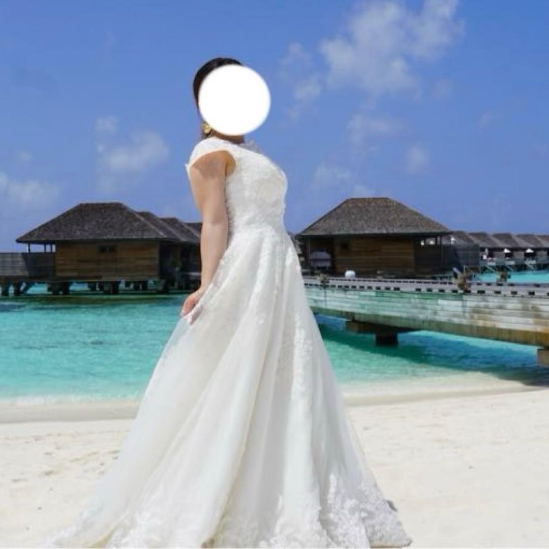 ウエディングドレス 前撮り レース