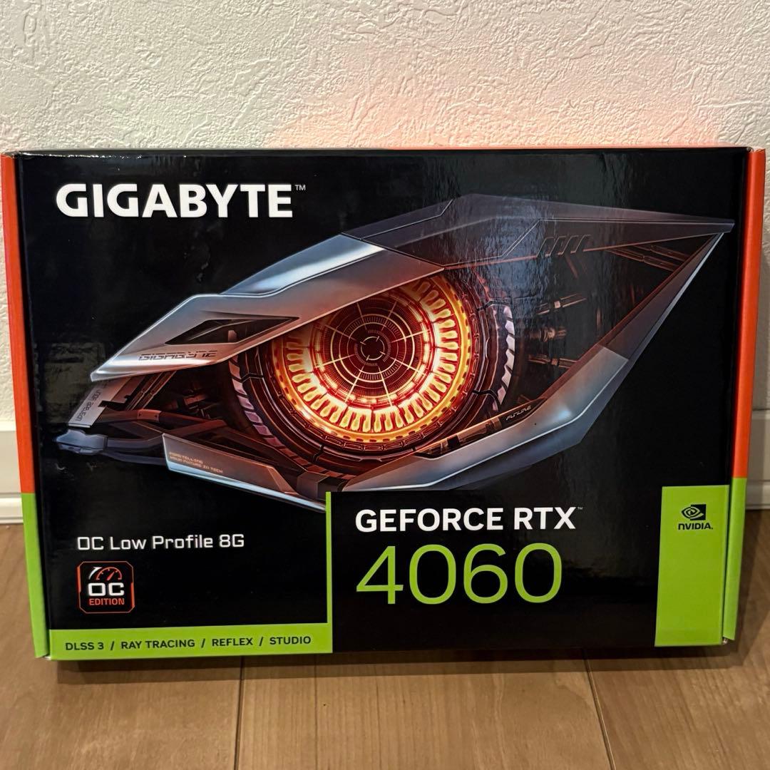 グラフィックボード・グラボ・ビデオカード GeForce RTX 4060 OC Low Profile 8GB