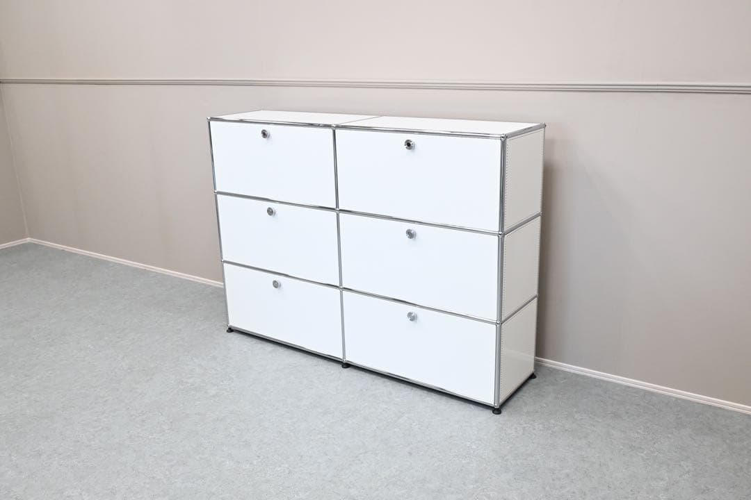 【展示極美品】 USMハラー サイドボード システムキャビネット